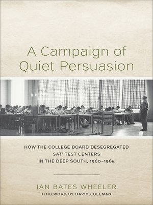 cover image of A Campaign of Quiet Persuasion